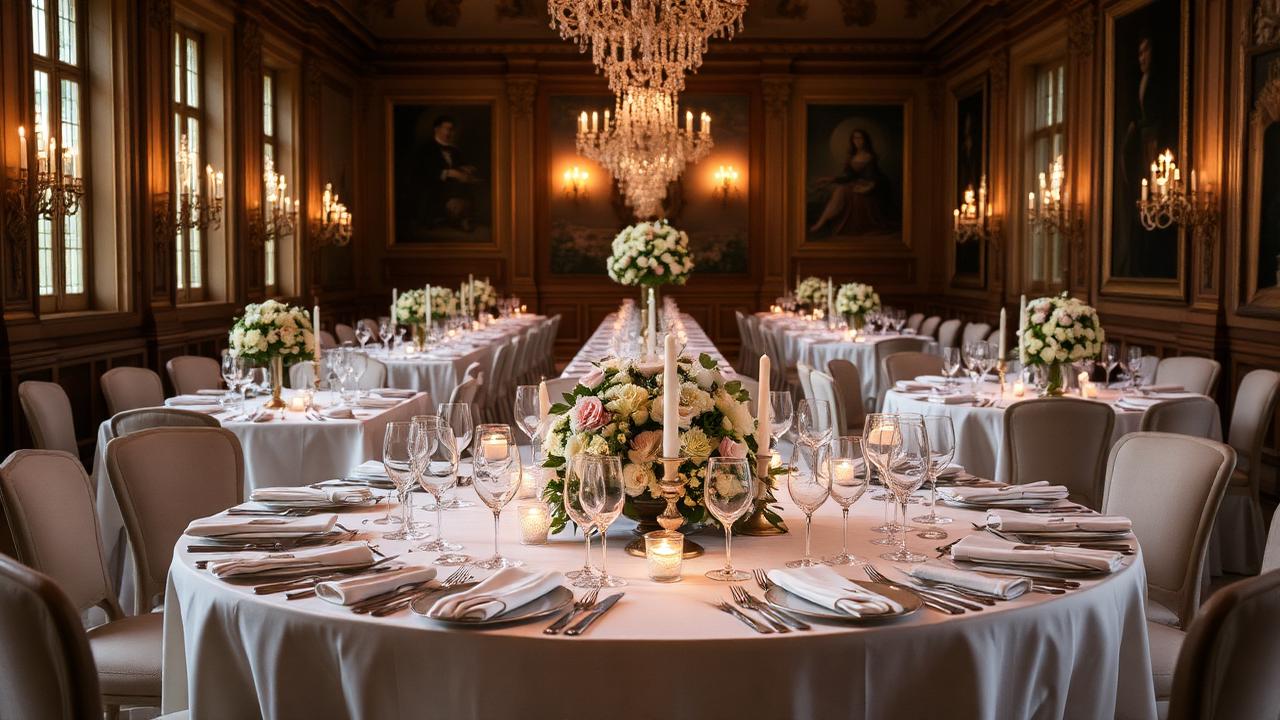 Quel budget prévoir pour un mariage dans un château ?