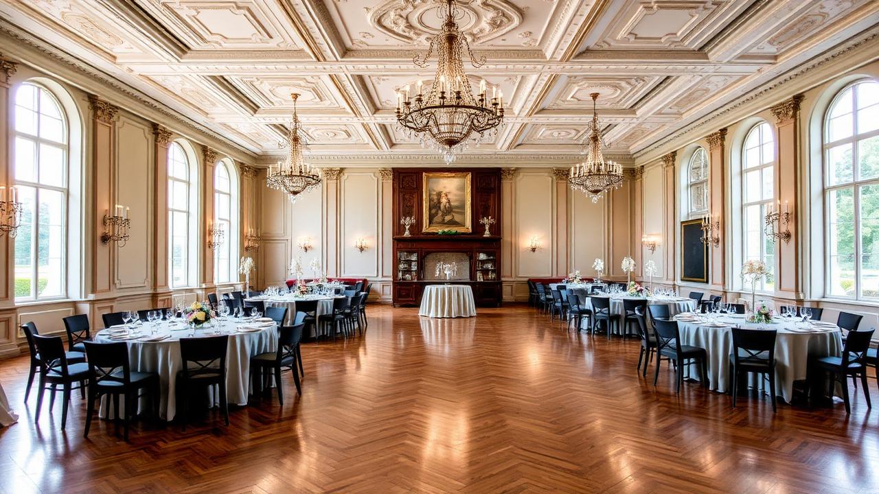 Salle de réception en Suisse romande : le château privatisé près de Genève