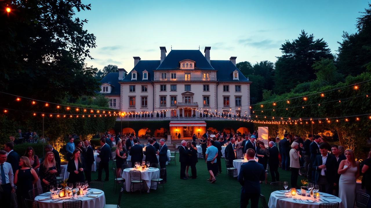 Soirée d'entreprise et team building au château près de Genève